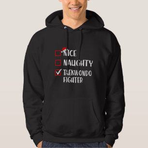 Lustiges Taekwondo Weihnachtspulli Hoodie