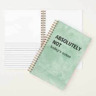 Lustiges Tagebuch | Absolut nicht Notizblock