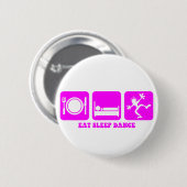 Lustiges Tanzen Button (Vorne & Hinten)