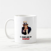 Lustiges Tanzen Kaffeetasse (Links)