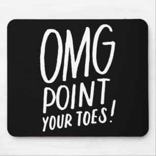 Lustiges Tanzen Tolles Geschenk für Tanzlehrer, Tr Mousepad