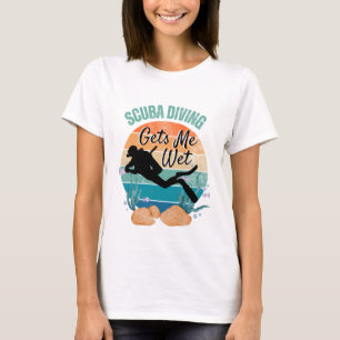 Lustiges Tauchen macht mich nass T-Shirt