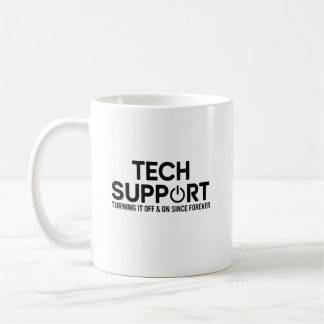 Lustiges Tech-Support-Profi-Geschenk Kaffeetasse