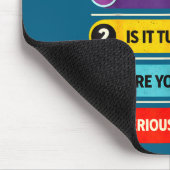 Lustiges Tech-Support-Zitat Computer-Grafik-Kunst Mousepad (Ecke)