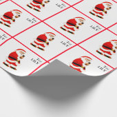 Lustiges Telefon-Selfie Geschenkpapier (Ecke)