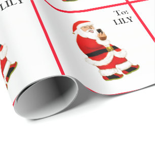Lustiges Telefon-Selfie Geschenkpapier