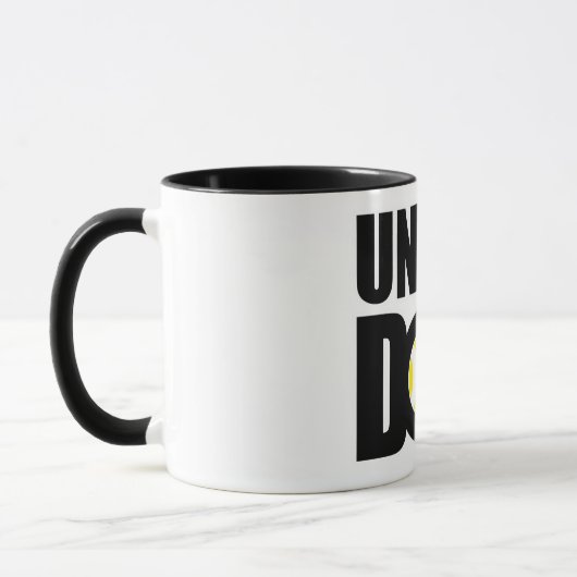 Lustiges Tennisgeschenk mit humorvollem Tasse (Links)