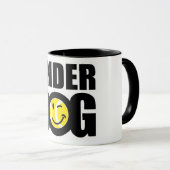 Lustiges Tennisgeschenk mit humorvollem Tasse (VorderseiteRechts)