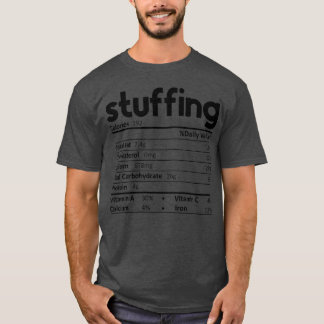 Lustiges Thanksgiving-Füllung Lebensmittel Ernähru T-Shirt