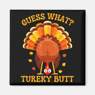 Lustiges Thanksgiving-Rat mal, was das Truthahn-En Magnet