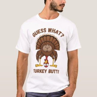 Lustiges Thanksgiving-T-Shirt, Rate Mal, Truthahn T-Shirt