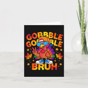 Lustiges Thanksgiving-Truthahn-Gekrächze-Outfit fü Karte