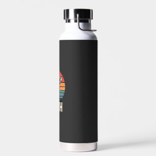 Lustiges Tier-Giraffe-Meme-Gesicht Festive Weihnac Trinkflasche