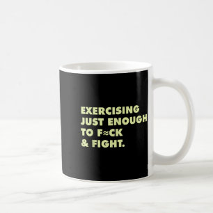 Lustiges Training, gerade genug um zu ficken und z Kaffeetasse