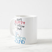 Lustiges Trauma-Krankenschwester-Alpaka-WundeCofee Kaffeetasse (Vorderseite Links)