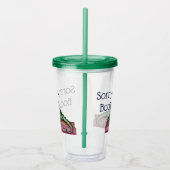 Lustiges trauriges bin ich gebuchte acryltrinkbecher (Rechts)