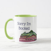 Lustiges trauriges bin ich gebuchte Drache-Tasse Tasse (Links)