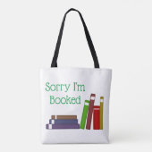 Lustiges trauriges bin ich gebuchte Taschen-Tasche Tasche (Rückseite)