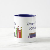 Lustiges trauriges bin ich gebuchte Tasse (Zentrum)