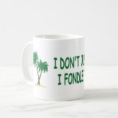 Lustiges treehugger kaffeetasse (Vorderseite Links)