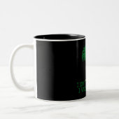 Lustiges treehugger zweifarbige tasse (Links)