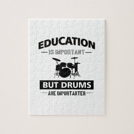 Lustiges Trommeln Puzzle (Vertikal)