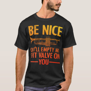 Lustiges Trompetendesign für Männer Frauen Trompet T-Shirt