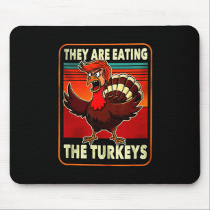 Lustiges Trump Amerikanisches Shirt Sie Essen Trut Mousepad