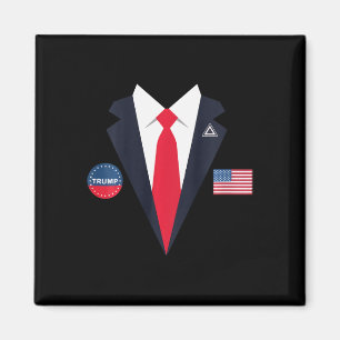 Lustiges Trump Halloween-Kostüm für Kinder, USA-Pr Magnet