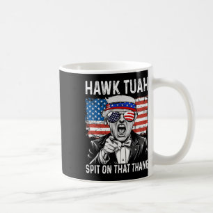 Lustiges Trump-Hawk-Tuah - Spuck auf dieses Ding M Kaffeetasse