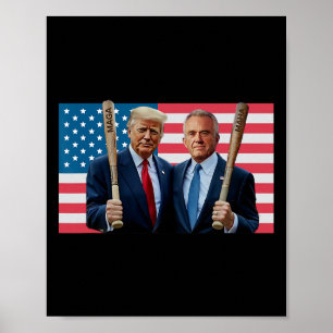 Lustiges Trump Kennedy Mega Maha Verkauf T Usa Fla Poster