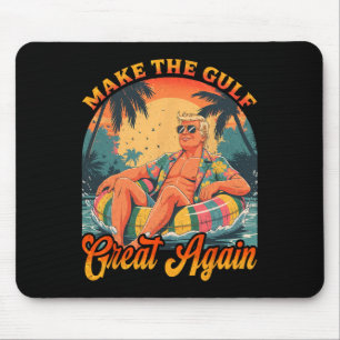 Lustiges Trump-Shirt Mach den Golf wieder großarti Mousepad