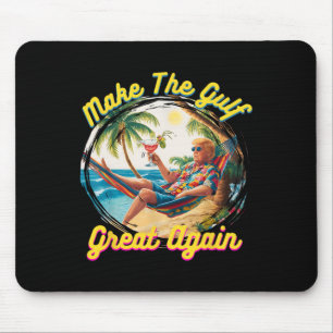Lustiges Trump-Shirt: Macht den Golf großartig Tru Mousepad
