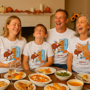 Lustiges Truthahn-Erntedankfest-Reste-Essenliebhab T-Shirt