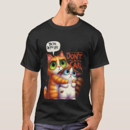 Lustiges "Tu es nicht Carl" 9. Leben Katze✨🐈🚫 T-Shirt
