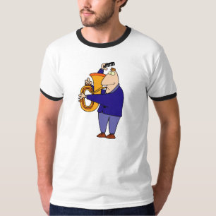 Lustiges Tuba-Spieler-Musik-Geschenk T-Shirt