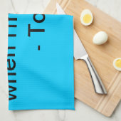 Lustiges Tuch! Handtuch (Viertel Falte)