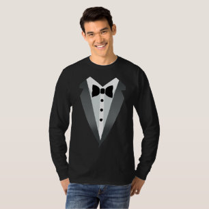Lustiges Tuxedo-Herren-Shirt-Design T-Shirt