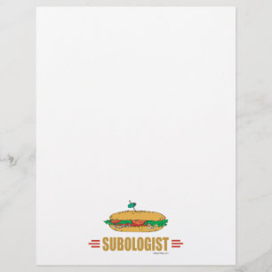 Lustiges U-Boot-Sandwich Flyer