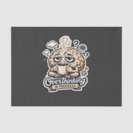 Lustiges Überdenken-in-Gang-T-Shirt | Nachvollzieh Seidenpapier