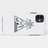 Lustiges Ufo, Area 51, Alien-Entführung  Case-Mate iPhone Hülle (Rückseite (Horizontal))