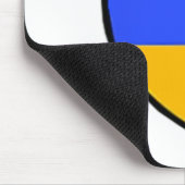 Lustiges Ukraine-Bauer-Traktor-Schlepptank-Meme  Mousepad (Ecke)