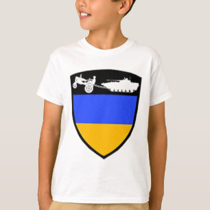 Lustiges Ukraine-Bauer-Traktor-Schlepptank-Meme T-Shirt