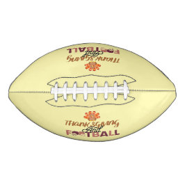 Lustiges und einprägsames Thanksgiving-Design Foot Football