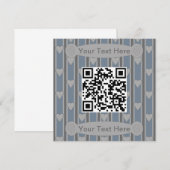 Lustiges und Fancy Herz QR Code Einladung (Vorne/Hinten)