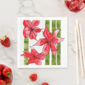 LUSTIGES UND FESTLICHES PAPIERTUCH SERVIETTE (Beispiel)