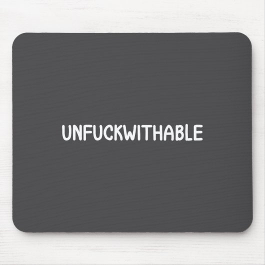 Lustiges unverständliches . Sarkastisches Witz-T-S Mousepad (Vorne)