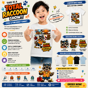 Lustiges Urlaubschaos-Cartoon-Design Tri-Blend Shirt