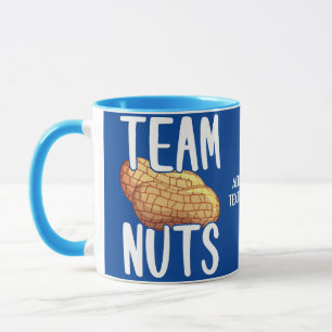 Lustiges Valentins Team Nüsse Geschenk für ihn Tasse