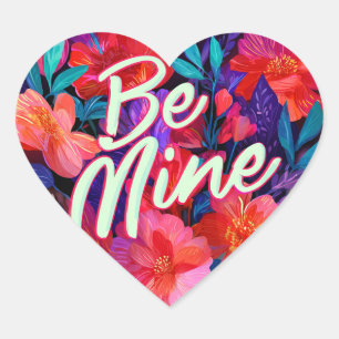 Lustiges Valentinstag-Sticker-Pack – Süßes Geschen Herz-Aufkleber